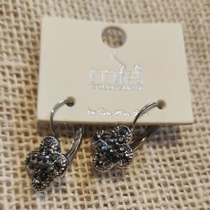 🔥3 For 10🔥 MIA COLLECTION Black Crystal Earrings